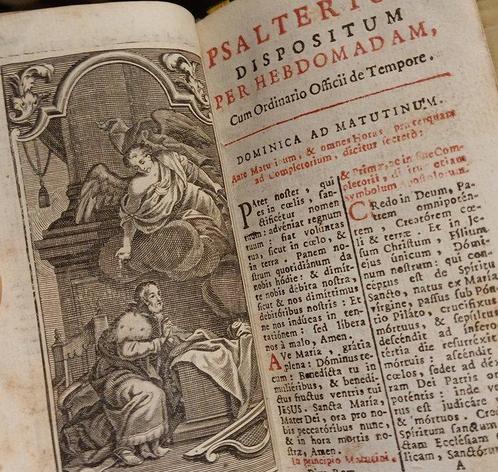 Chiesa Cattolica - Houræ Diurnæ Breviarii Romani - 1750, Antiek en Kunst, Antiek | Boeken en Manuscripten