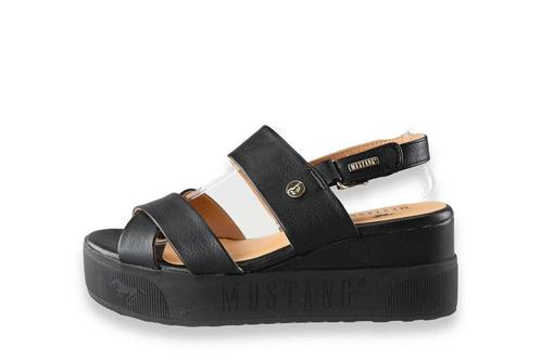 Mustang Sandalen in maat 38 Zwart | 10% extra korting, Vêtements | Femmes, Chaussures, Envoi