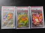 Pokémon - 3 Graded card - PSA 9 MINT Full 3x Charizard UPC, Hobby en Vrije tijd, Verzamelkaartspellen | Pokémon, Nieuw