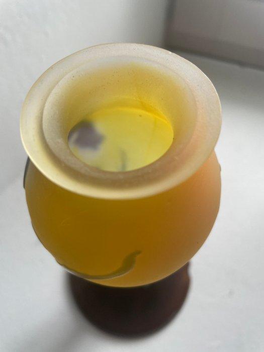 Emile Gallé - Vaas - Glas - Pied de Lampe, Antiek en Kunst, Antiek | Glaswerk en Kristal