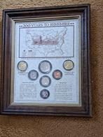 Verenigde Staten. Framed Collection of US Bicentennial Coins, Timbres & Monnaies