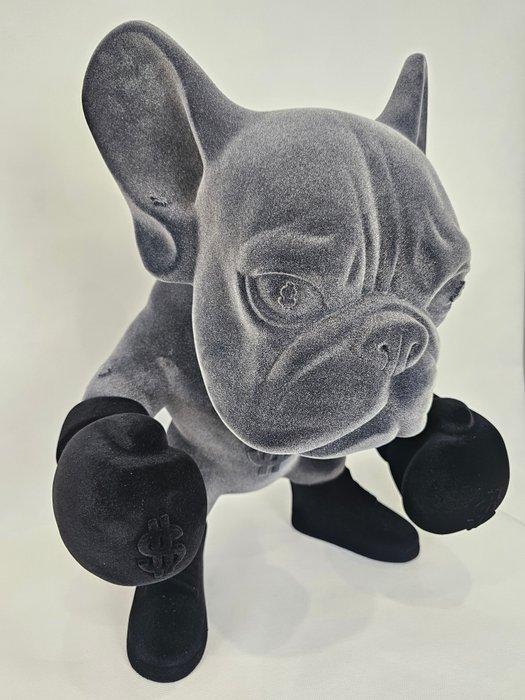 ArtBrut by Ann - Unique sculpture of a French bulldog -, Antiquités & Art, Art | Peinture | Moderne