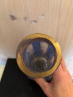 Vaas - Vase - Kristal - Böhmen, Vase Gold