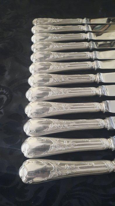 Christofle - Bestekset (12) - Marly - Verzilverd, Antiek en Kunst, Antiek | Meubels | Tafels