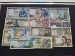 Portugal en koloniën. - 16 banknotes - various dates