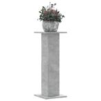 vidaXL Plantenstandaards 2 st 30x30x80 cm bewerkt hout, Tuin en Terras, Verzenden, Nieuw