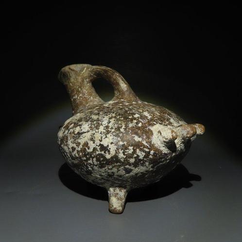 Bronstijd Terracotta Vogelvormige askos. 3e-2e millennium, Verzamelen, Mineralen en Fossielen
