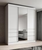 Kledingkast wit 180x65x216 Garderobekast, Verzenden, Nieuw