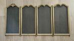 4-piece fireplace screen - Openhaard accessoire - Messing -