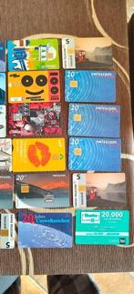 Collectie telefoonkaarten - Telefoonkaarten - Swisscom, Antiek en Kunst