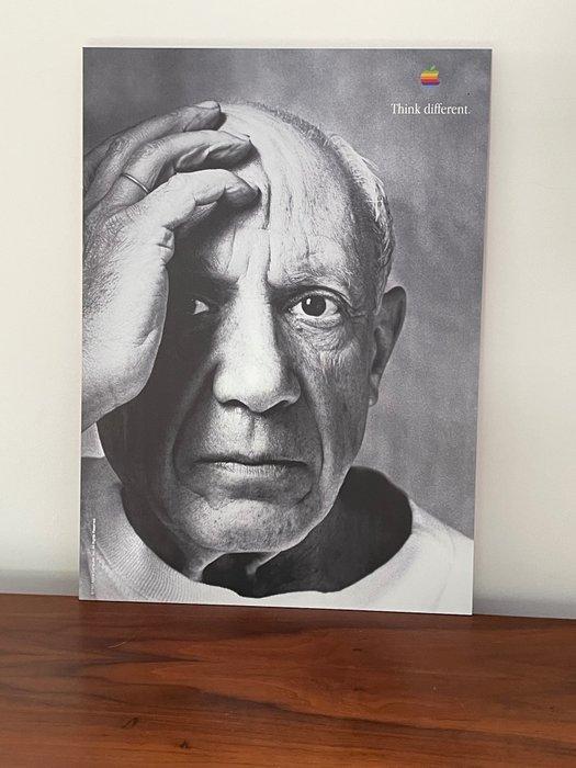 Apple - Picasso - Reclamebord - Vintage Apple reclame -, Antiquités & Art, Antiquités | Assiettes décoratives & Carrelages