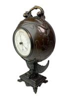 Aneroid barometer - Koper, Glas - Frankijk, Art Nouveau