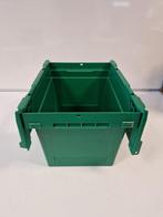 Distributiebak 400x300x273 mm nestbaar groen gebruikt, Ophalen of Verzenden, Nieuw