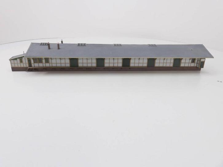 Schaal H0 Zelfbouw goederen loods #3241 (H0 (1:87), Gebouw), Hobby en Vrije tijd, Modeltreinen | H0, Brug, Tunnel of Gebouw, Gebruikt