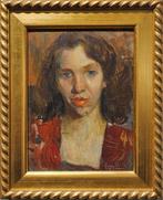 Rubens Capaldo (1908 - Napoli 1987) - Volto di ragazza, Antiek en Kunst