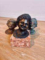 sculptuur, Testa di Fanciullo pz.3 - 4,6 kg - 20 cm -