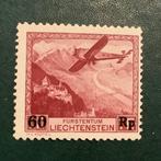 Liechtenstein 1935 - Vlucht over landschappen met overdruk -, Gestempeld