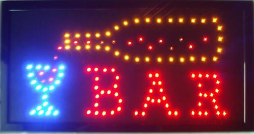 Bar drank cafe LED bord lamp verlichting lichtbak reclamebor, Huis en Inrichting, Lampen | Overige, Nieuw, Verzenden
