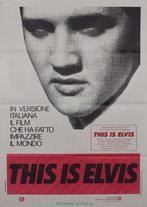 This is Elvis Original Italian Due Fogli Poster 1981 - Elvis, Verzamelen, Nieuw