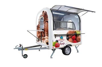 IJscowagen, ijscokar, ijscotrailer, volledig kant en klaar., Ophalen of Verzenden