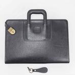 Burberrys - Black Leather Business Bag - Handtas, Nieuw