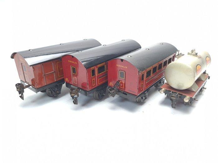 Märklin 0 - 1674/17210/17220 - Model treinwagon (4) - 4, Antiek en Kunst, Antiek | Speelgoed