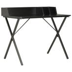 vidaXL Bureau 80x50x84 cm zwart, Huis en Inrichting, Bureaus, Verzenden, Nieuw