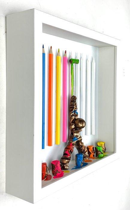 Bernard Saint-Maxent - Crayonneur, Antiquités & Art, Art | Peinture | Moderne