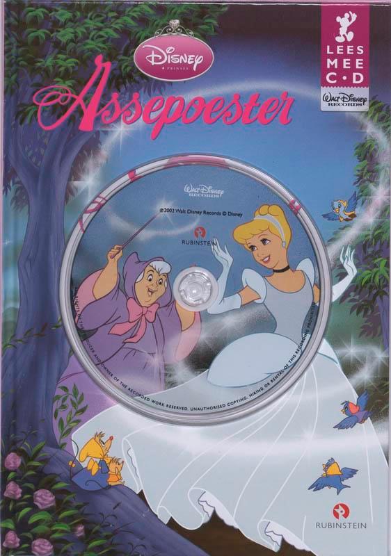Assepoester boek en cd 9789047603092 Disney, Boeken, Kinderboeken | Kleuters, Gelezen, Verzenden