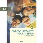 Onderwijskwaliteit voor idereen! 9789033488184, Boeken, Verzenden, Zo goed als nieuw, Katrijn Jansegers