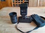 Sigma SA-300 + 35-135mm + 70-210mm + flitser | Analoge, Audio, Tv en Foto, Nieuw