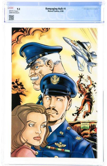 The Rampaging Hulk (Vol. 2) #1 - Wraparound Cover - The, Livres, BD | Comics