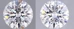 Zonder Minimumprijs - 2 pcs Diamant  (Natuurlijk)  - 0.60 ct, Handtassen en Accessoires, Edelstenen, Nieuw