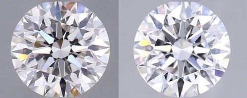 Zonder Minimumprijs - 2 pcs Diamant  (Natuurlijk)  - 0.60 ct, Handtassen en Accessoires, Edelstenen