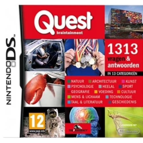 Quest Braintainment (Losse Cartridge) (DS Games), Games en Spelcomputers, Games | Nintendo DS, Zo goed als nieuw, Ophalen of Verzenden