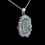 Zeldzame amethist bloem. Handgemaakt ontwerp. Opgezet op, Verzamelen