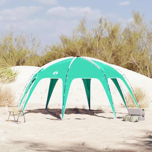 vidaXL Partytent waterdicht zeegroen, Caravans en Kamperen, Tenten, Nieuw, Verzenden