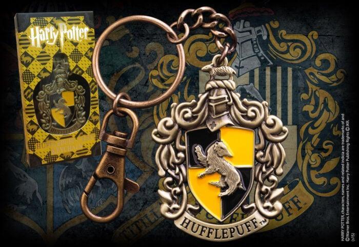 Harry Potter Metalen Sleutelhanger Huffelpuff 5 cm, Collections, Harry Potter, Enlèvement ou Envoi