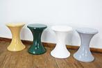 Tabouret - Plastique - Quatre tabourets vintage, Antiek en Kunst