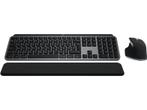 Logitech - Draadloos toetsenbord + muis - Azerty - Zwart, Computers en Software, Toetsenborden, Verzenden, Logitech, Draadloos