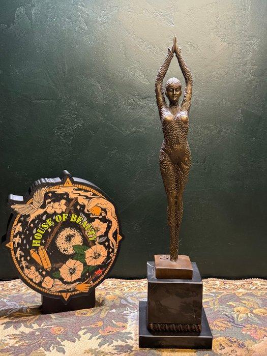 D.H. Chiparus - (after) - Sculpture, Starfisch - 49 cm -, Antiquités & Art, Curiosités & Brocante