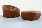 Minotti - Gordon Guillaumier - Fauteuil (2) - Capri - Leder, Antiek en Kunst
