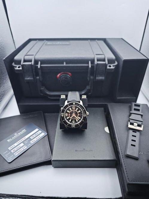 Blancpain - Fifty Fathoms 500 Fathoms GMT Limited Edition, Handtassen en Accessoires, Horloges | Heren