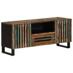vidaXL Tv-meubel 100x34x46 cm massief acaciahout, Huis en Inrichting, Woonaccessoires | Cd- en Dvd-rekken, Verzenden, Nieuw