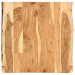 Massief Tafelblad Acacia 2.5cm | Retour Deal | 40% Korting, Huis en Inrichting, Tafelonderdelen, 50 tot 100 cm, Verzenden, Nieuw