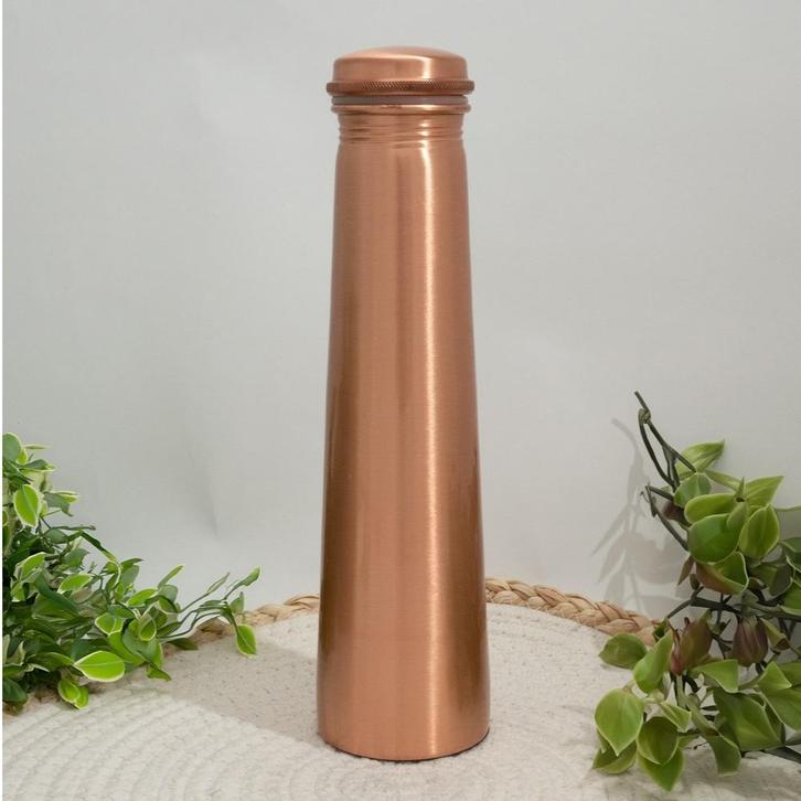 Puur koperen waterfles toren mat ± 850 ml (zware uitvoering), Sport en Fitness, Gezondheidsproducten en Wellness, Ophalen of Verzenden