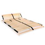 vidaXL Lattenbodem met 28 latten 7 zones 120x200 cm, Verzenden, Nieuw