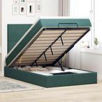 vidaXL Ottoman bed met matrassen 120x200cm fluweel, Verzenden, Nieuw