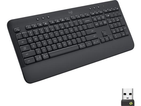 Veiling - Logitech Signature K650  Toetsenbord  QWERTZ Zwits, Computers en Software, Toetsenborden