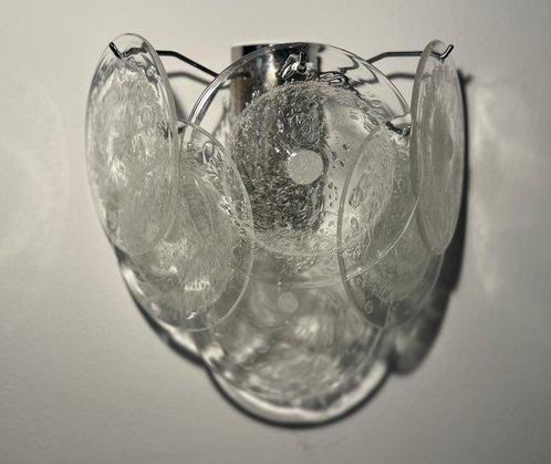 Vistosi - Gino Vistosi - Lampe murale (3) - Disque - Métal,, Antiek en Kunst, Antiek | Verlichting